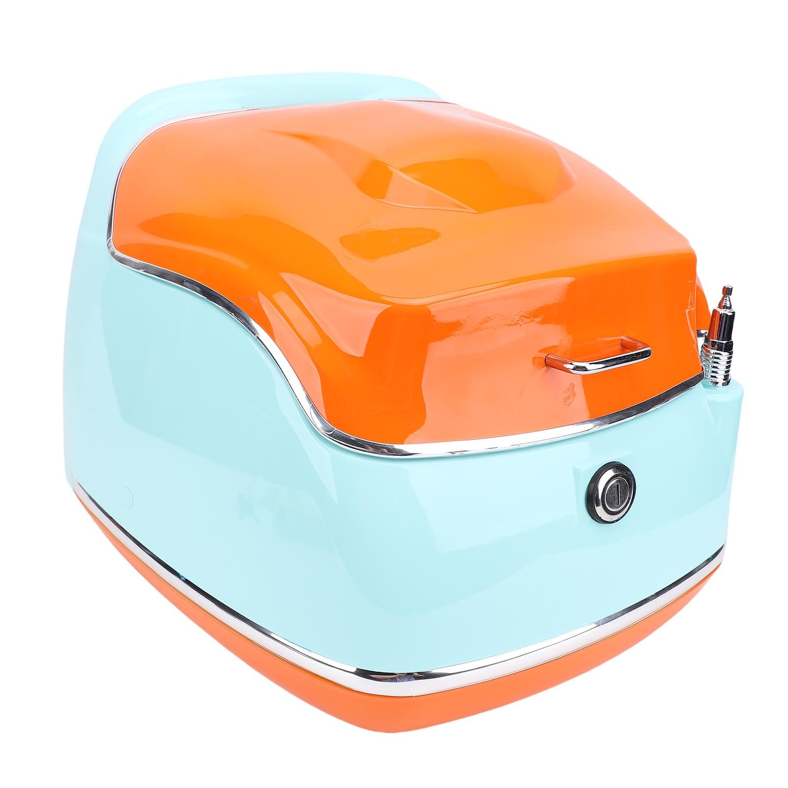 Amazon | Luocute レトロなオートバイのテールボックス、38Lのトップ